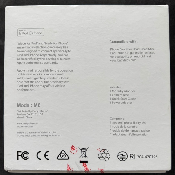 iBaby Monitor M6 - Picture 2 of 2